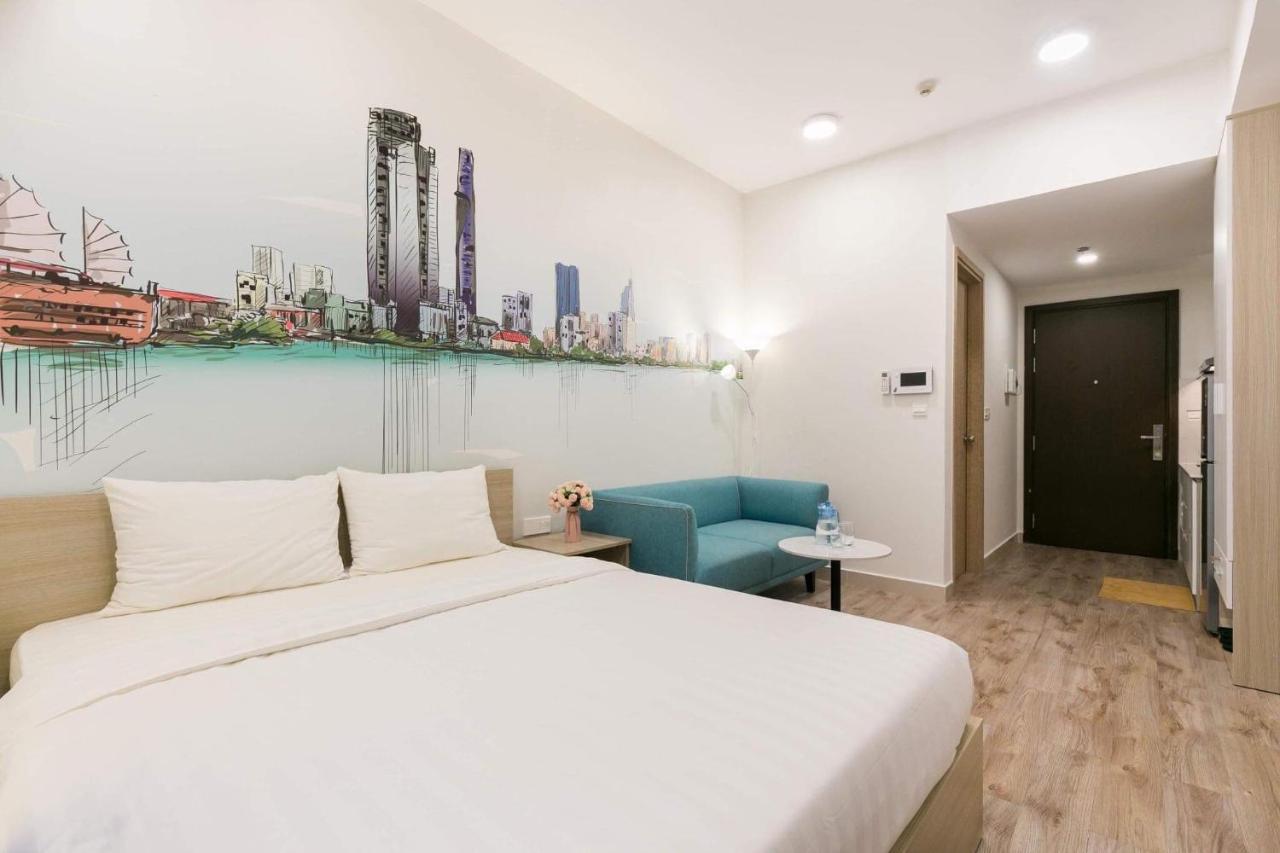 Yo'S Homes Rivergate Apartment Infinity Pool Near District 1 Thành Pho Ho Chí Minh Esterno foto