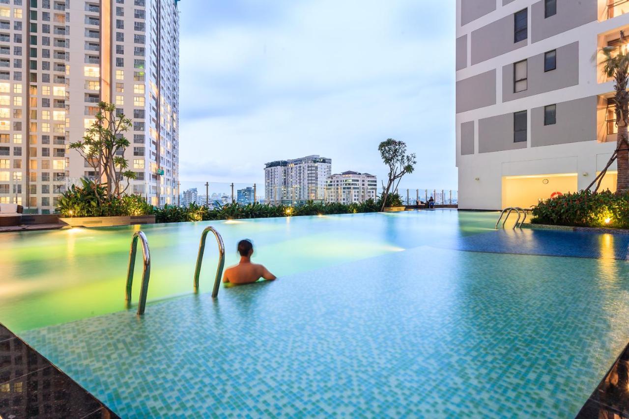 Yo'S Homes Rivergate Apartment Infinity Pool Near District 1 Thành Pho Ho Chí Minh Esterno foto